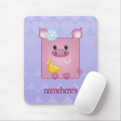 Kundengerecht: Fräulein Piggy Mousepad (Mit Mouse)