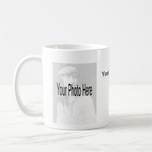 Kundengerecht - Ihr Foto u. Text Kaffeetasse (Links)