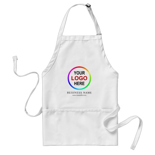 Kundengerecht "Ihr Logo hier " Schürze (Vorne)