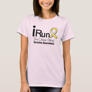 Kundengerecht laufe ich für Sarkom-Bewusstsein T-Shirt