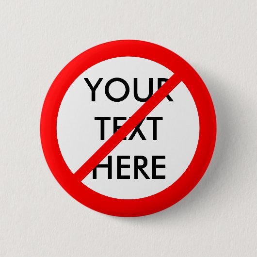 KUNDENGERECHT "NEIN " BUTTON (Vorderseite)