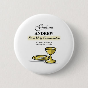 Kundengerecht, Patensohn-erster KommunionChalice Button