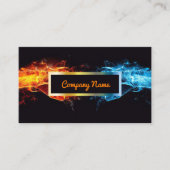 Kundengerechte 2 versahen Eis-Visitenkarte des Visitenkarte (Vorderseite)