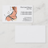 Kundengerechte Akupunktur-Visitenkarten Visitenkarte (Vorne/Hinten)