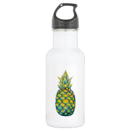 Kundengerechte Ananas-Druck-Wasser-Flasche Trinkflasche