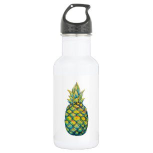 Kundengerechte Ananas-Druck-Wasser-Flasche Trinkflasche