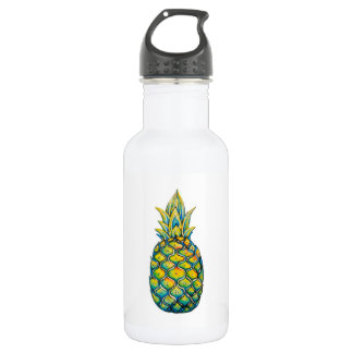 Kundengerechte Ananas-Druck-Wasser-Flasche Trinkflasche