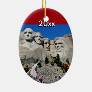 Kundengerechte Andenken Mt Rushmore Keramikornament