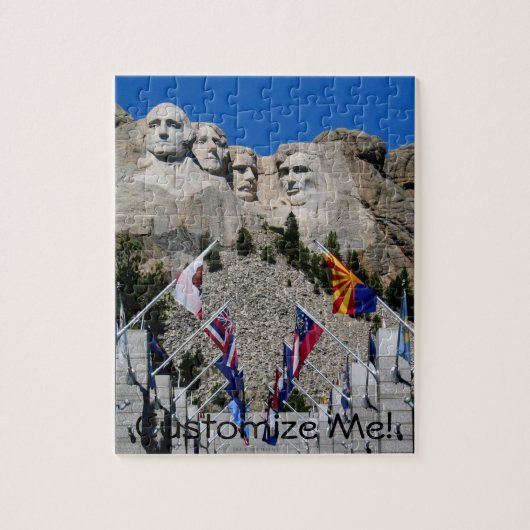 Kundengerechte Andenken Mt Rushmore Puzzle (Vertikal)