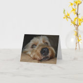 Kundengerechte Anlass-Gruß-Karte Karte (Gelbe Blume)