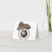 Kundengerechte Anlass-Gruß-Karte Karte (Rückseite)