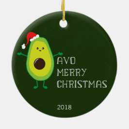 Kundengerechte Avo frohe Weihnachten Keramik Ornament