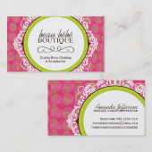 Kundengerechte Baby-Butike-Geschäfts-Karte Visitenkarte (Vorne/Hinten)