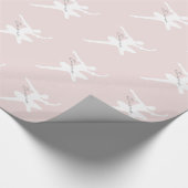 Kundengerechte Ballerina Geschenkpapier (Ecke)