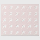 Kundengerechte Ballerina Geschenkpapier (Flach)