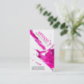 Kundengerechte Barkeeper-Geschäfts-Karte Visitenkarte (Stehend Vorderseite)