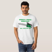 KUNDENGERECHTE Baum-Service-T - Shirts (Vorne ganz)