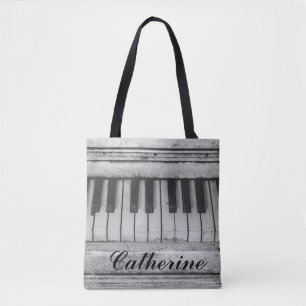 Kundengerechte beunruhigte Vintage Klavier-Tasche Tasche