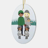 Kundengerechte Bi-Rassische Keramikornament (Links)