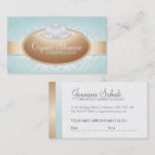 Kundengerechte Bio Skincare Geschäfts-Karten Terminkarte (Vorne/Hinten)