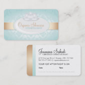 Kundengerechte Bio Skincare Geschäfts-Karten Terminkarte (Vorne/Hinten)