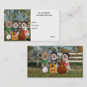 Kundengerechte Bluegrass-Labrador-Geschäfts-Karte Visitenkarte (Vorne/Hinten)