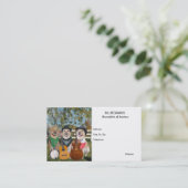 Kundengerechte Bluegrass-Labrador-Geschäfts-Karte Visitenkarte (Stehend Vorderseite)