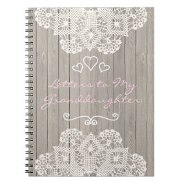 Kundengerechte Buchstaben zu meiner Enkelin Notizblock