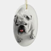 Kundengerechte Bulldogge Keramik Ornament (Rechts)