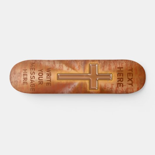 Kundengerechte christliche Skateboards mit (Horizontal)