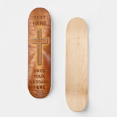 Kundengerechte christliche Skateboards mit (Vorderseite)