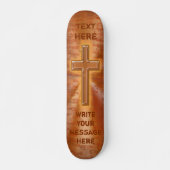 Kundengerechte christliche Skateboards mit (Vorne)