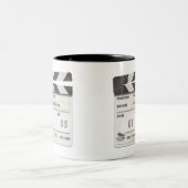 Kundengerechte Clapperboard Tasse (Mittel)