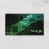 Kundengerechte Computer-Chip-Visitenkarten Visitenkarte (Vorderseite)