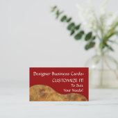 KUNDENGERECHTE Designer-Visitenkarten Visitenkarte (Stehend Vorderseite)