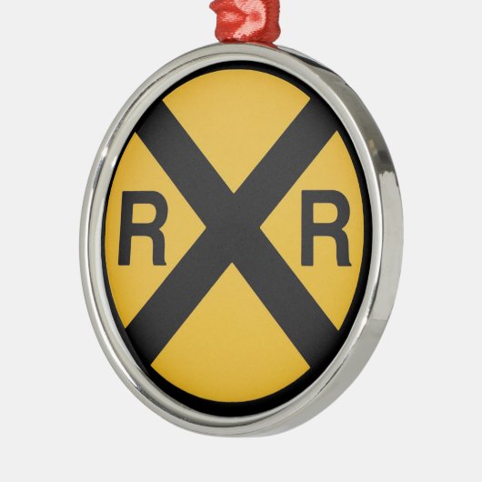 Kundengerechte Eisenbahn-Verzierung Silbernes Ornament (Links)