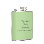 KUNDENGERECHTE Erfrischung für Brautjungfern Flachmann (Rechts)