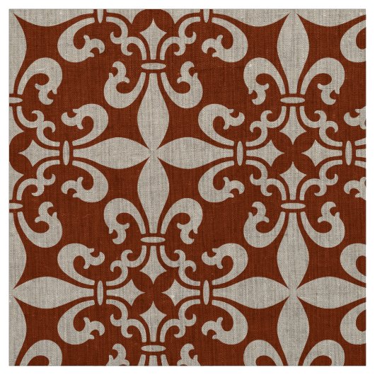 Kundengerechte Farbe French Fleur de Lys Pattern Stoff (Muster)