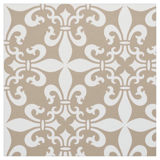 Kundengerechte Farbe French Fleur de Lys Pattern Stoff (Muster)