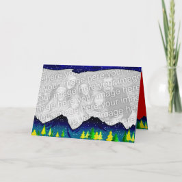 Kundengerechte Feiertags-Karte Feiertagskarte