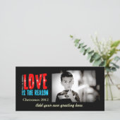 Kundengerechte Feiertagskarte (Stehend Vorderseite)