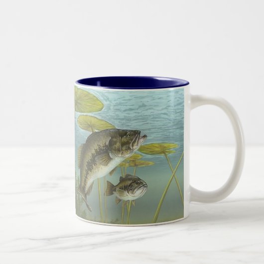 Kundengerechte Fischen-Tasse Zweifarbige Tasse (Rechts)