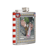 kundengerechte Flasche militärischen patriotischen Flachmann (Rechts)