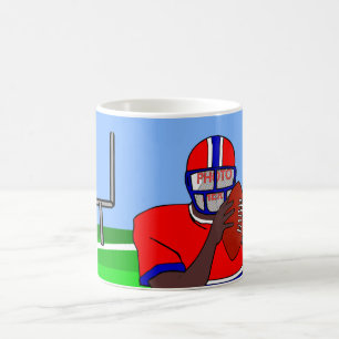 Kundengerechte Fotogesichtsfußballgitter-Eisen OM Kaffeetasse