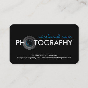 Kundengerechte Fotograf-Visitenkarten Visitenkarte