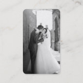 Kundengerechte Fotograf-Visitenkarten Visitenkarte (Rückseite)