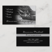 Kundengerechte Fotografie-Visitenkarte Visitenkarte (Vorne/Hinten)