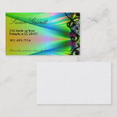 kundengerechte Fraktalgeschäftskarte Visitenkarte (Vorne/Hinten)