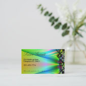 kundengerechte Fraktalgeschäftskarte Visitenkarte (Stehend Vorderseite)