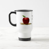 KUNDENGERECHTE Frau Teacher Travel Mug Reisebecher (Links)